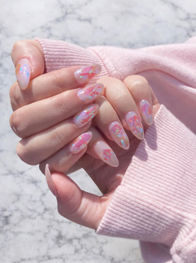 Pink Nails
